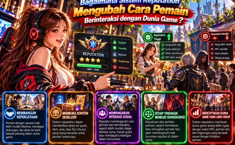 Bagaimana Sistem Reputation Mengubah Cara Pemain Berinteraksi dengan Dunia Game?